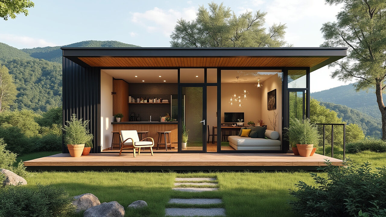 découvrez la solenzara 67-2, une tiny house élégante et moderne offrant tout le confort d’une grande maison : espace optimisé, design raffiné et équipements haut de gamme pour vivre sans compromis !
