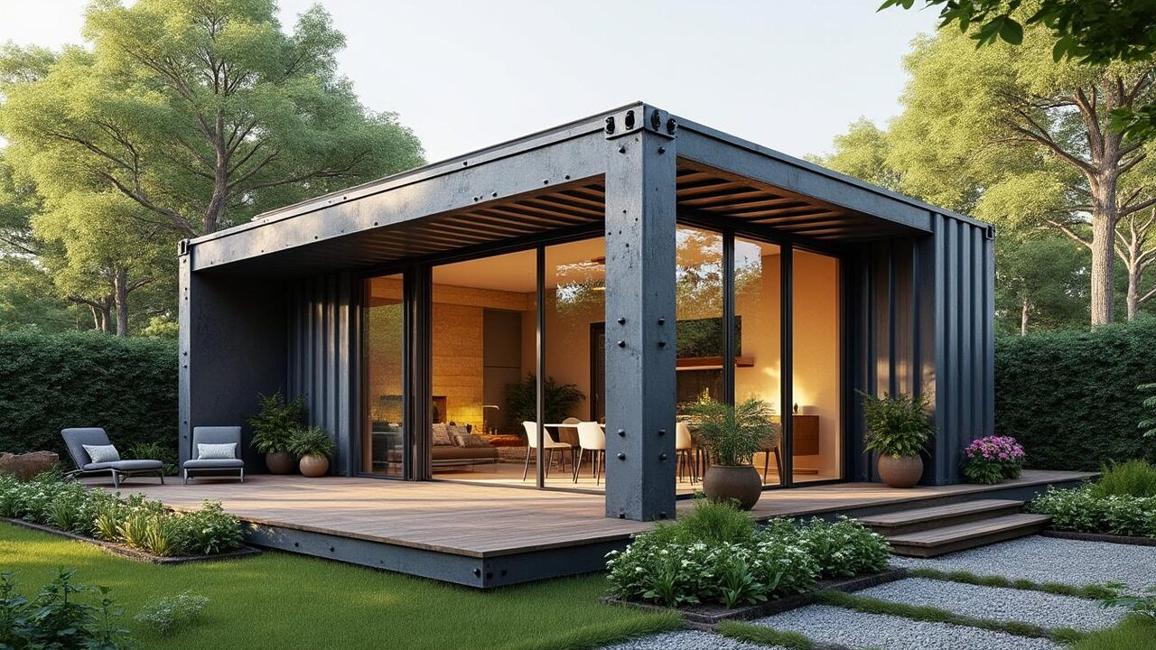 découvrez la maison container, une nouvelle tendance immobilière accessible alliant design moderne, durabilité et économies. idéale pour un habitat innovant et écologique.