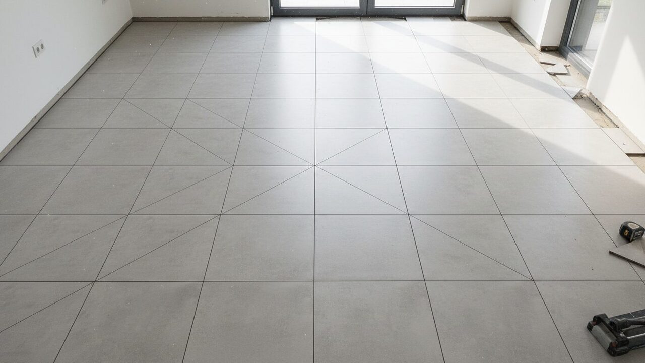 découvrez comment réussir le calepinage de carrelage en choisissant entre centrer votre pose ou partir d'un angle pour un résultat esthétique et harmonieux.