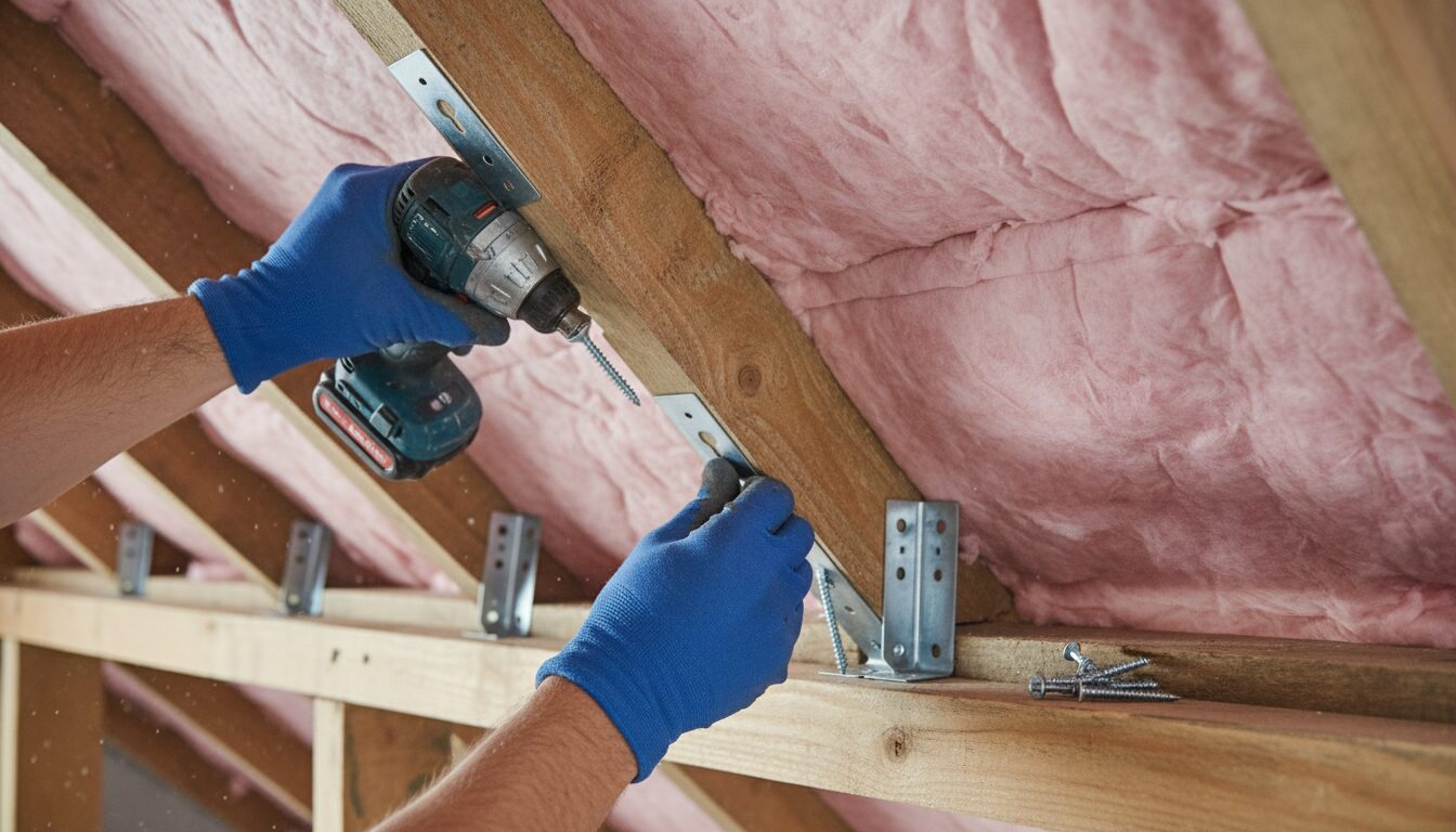 Pose de suspentes pour plafond sous rampants Domindo — free download