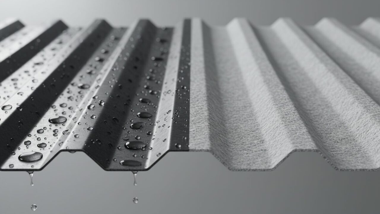 découvrez l'efficacité des bacs acier anti-condensation et comment ils protègent votre toiture contre l'humidité et les problèmes liés à la condensation.