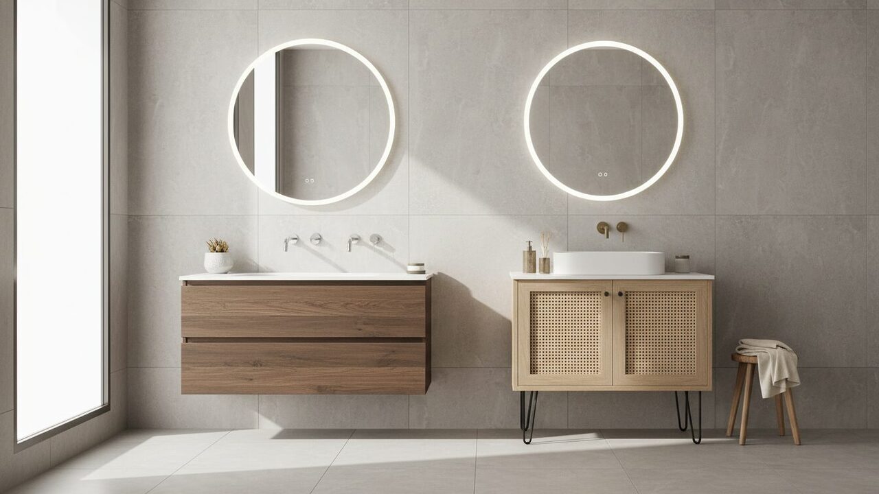 découvrez comment choisir le meuble vasque idéal pour votre salle de bains : optez-vous pour un modèle suspendu moderne ou un meuble sur pieds traditionnel ? conseils et astuces pour bien choisir.