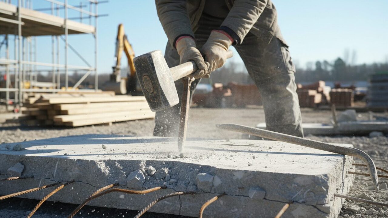 découvrez des méthodes efficaces et accessibles pour casser une dalle en béton armé sans utiliser de marteau-piqueur, avec des astuces pratiques et outils alternatifs.
