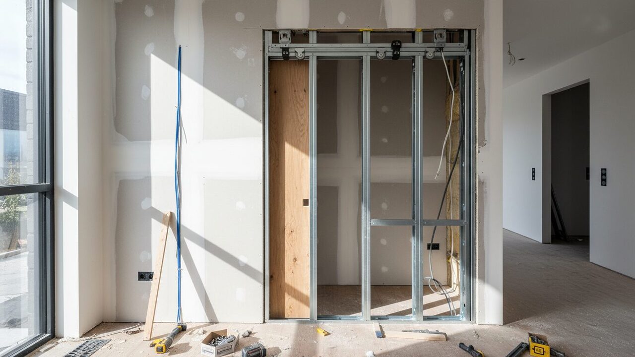 découvrez comment poser une porte à galandage dans une cloison existante avec notre guide étape par étape, pour optimiser l'espace et moderniser votre intérieur facilement.