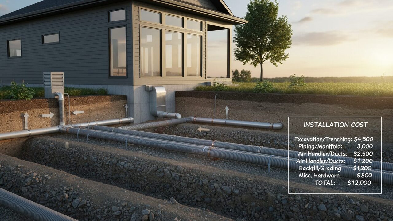 découvrez le principe du puits canadien (ou provençal) et estimez le coût de son installation pour optimiser la ventilation et le chauffage de votre maison de manière écologique.