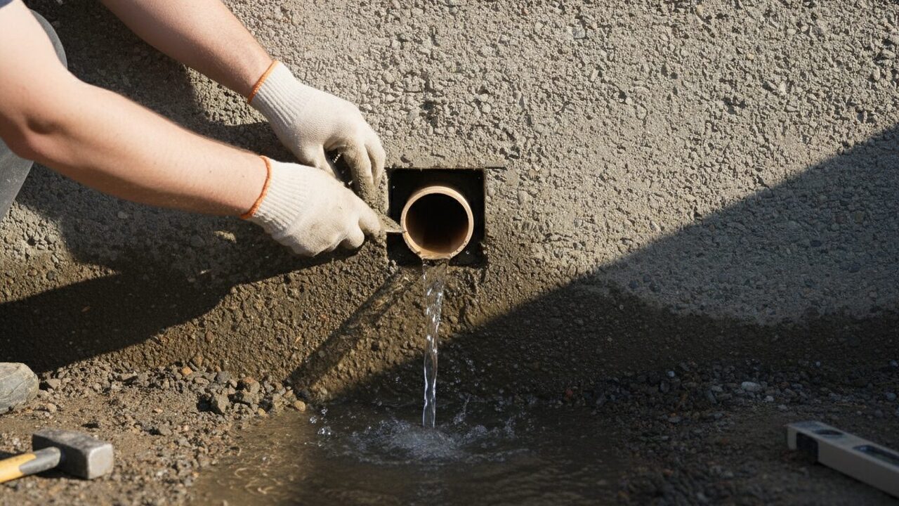 découvrez pourquoi et comment réaliser une barbacane dans un mur de soutènement pour assurer une bonne évacuation de l'eau et préserver la solidité de votre construction.