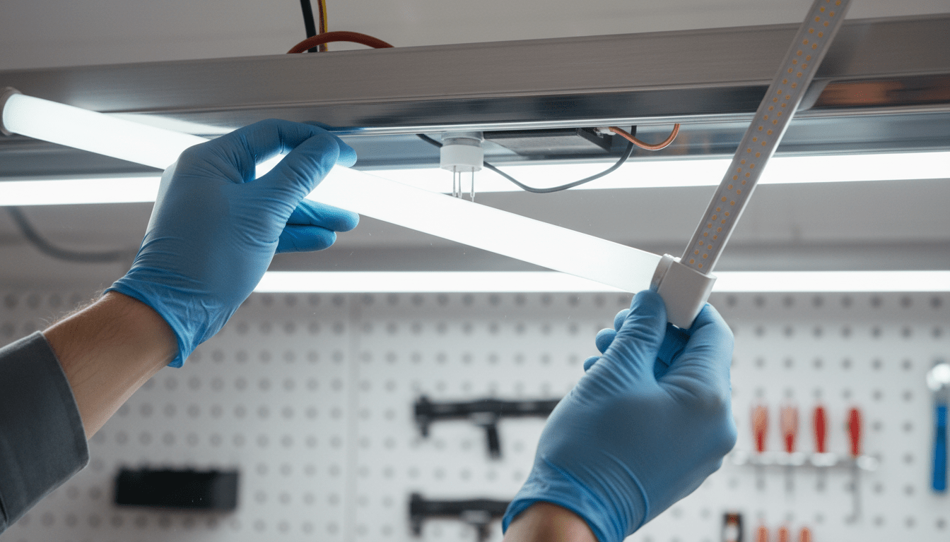 Changer un néon par un tube LED (avec ou sans starter) Domindo — free download