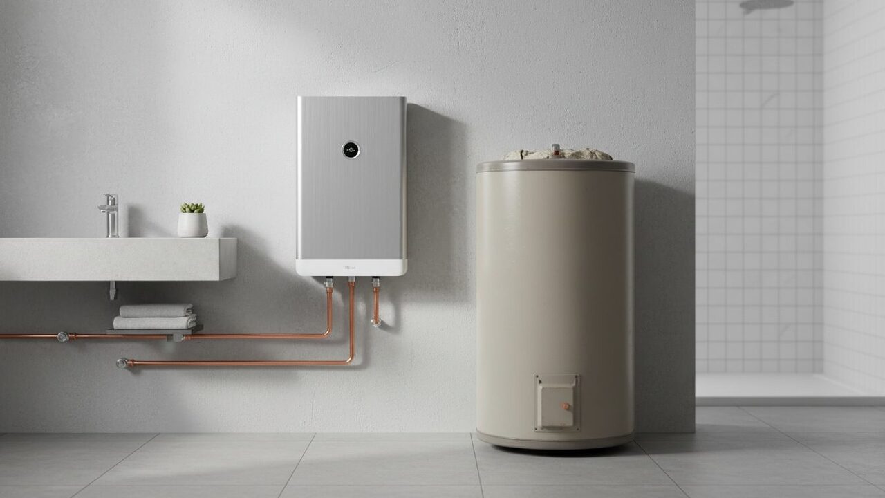 découvrez comment choisir votre chauffe-eau plat en équilibrant gain de place et capacité optimale pour répondre à vos besoins en eau chaude.