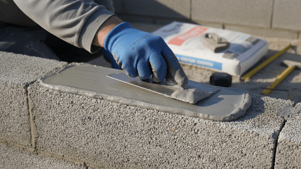 découvrez comment réaliser une arase étanche sur un mur en parpaing pour protéger vos murs de l'humidité et assurer leur durabilité.