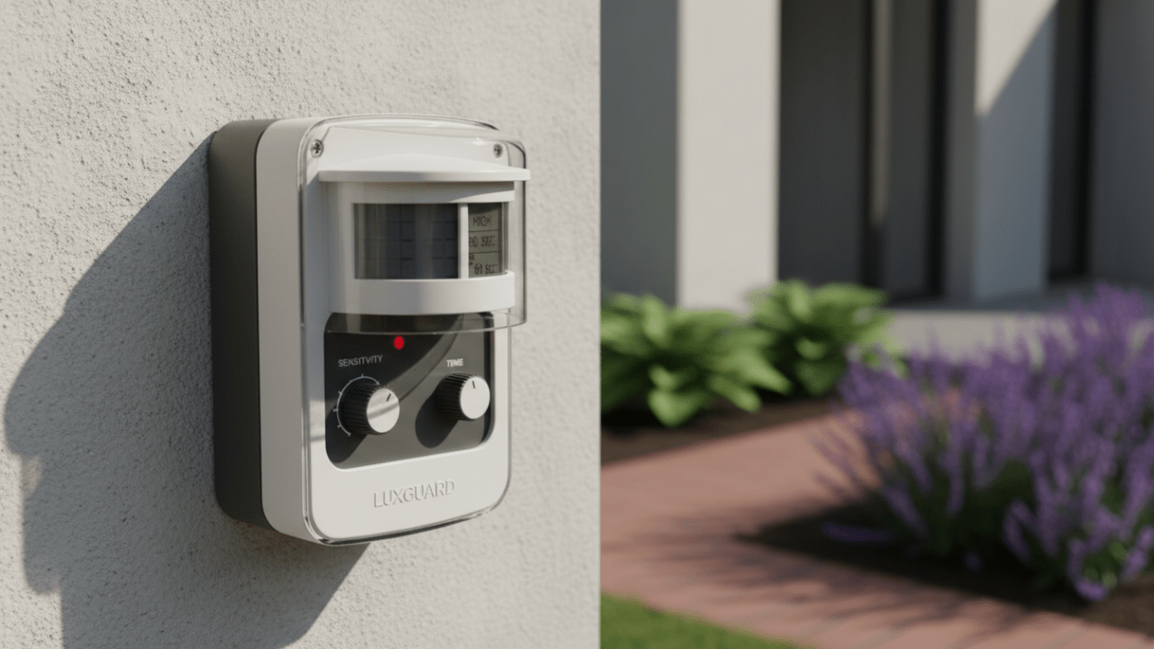découvrez comment régler la sensibilité et le temps de votre détecteur de mouvement extérieur pour une sécurité optimale et un confort d'utilisation maximal.