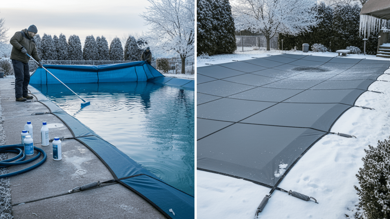 découvrez les avantages de l'hivernage actif et passif pour votre piscine afin de protéger votre installation durant l'hiver et faciliter sa remise en service au printemps.