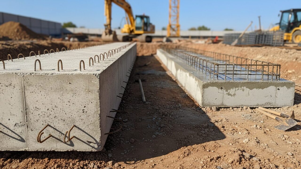 découvrez les différences entre la longrine de béton et la semelle filante pour choisir la meilleure option pour vos fondations. guide complet pour des fondations solides et durables.