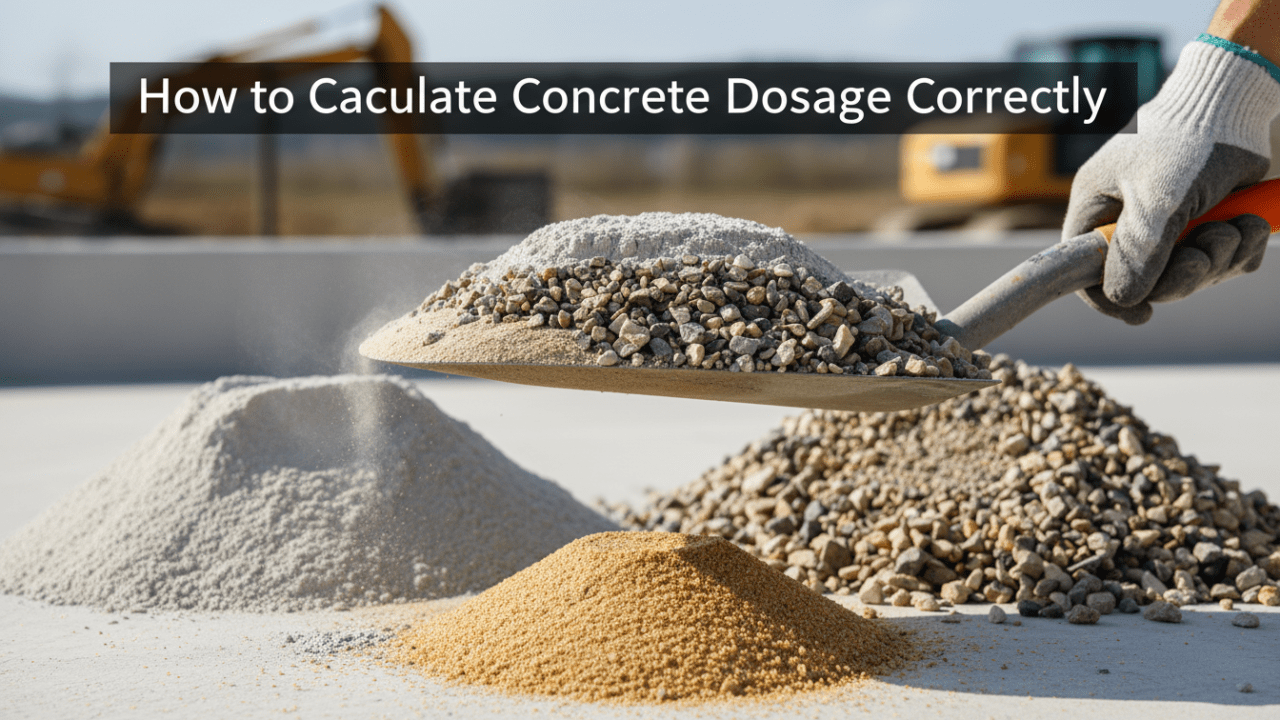 découvrez notre guide complet pour maîtriser le calcul du dosage béton à la pelle et éviter les erreurs lors de vos travaux de construction.