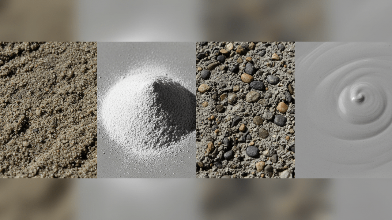 découvrez les différences essentielles entre mortier, ciment, béton et ragréage pour mieux choisir vos matériaux de construction et réussir vos travaux.