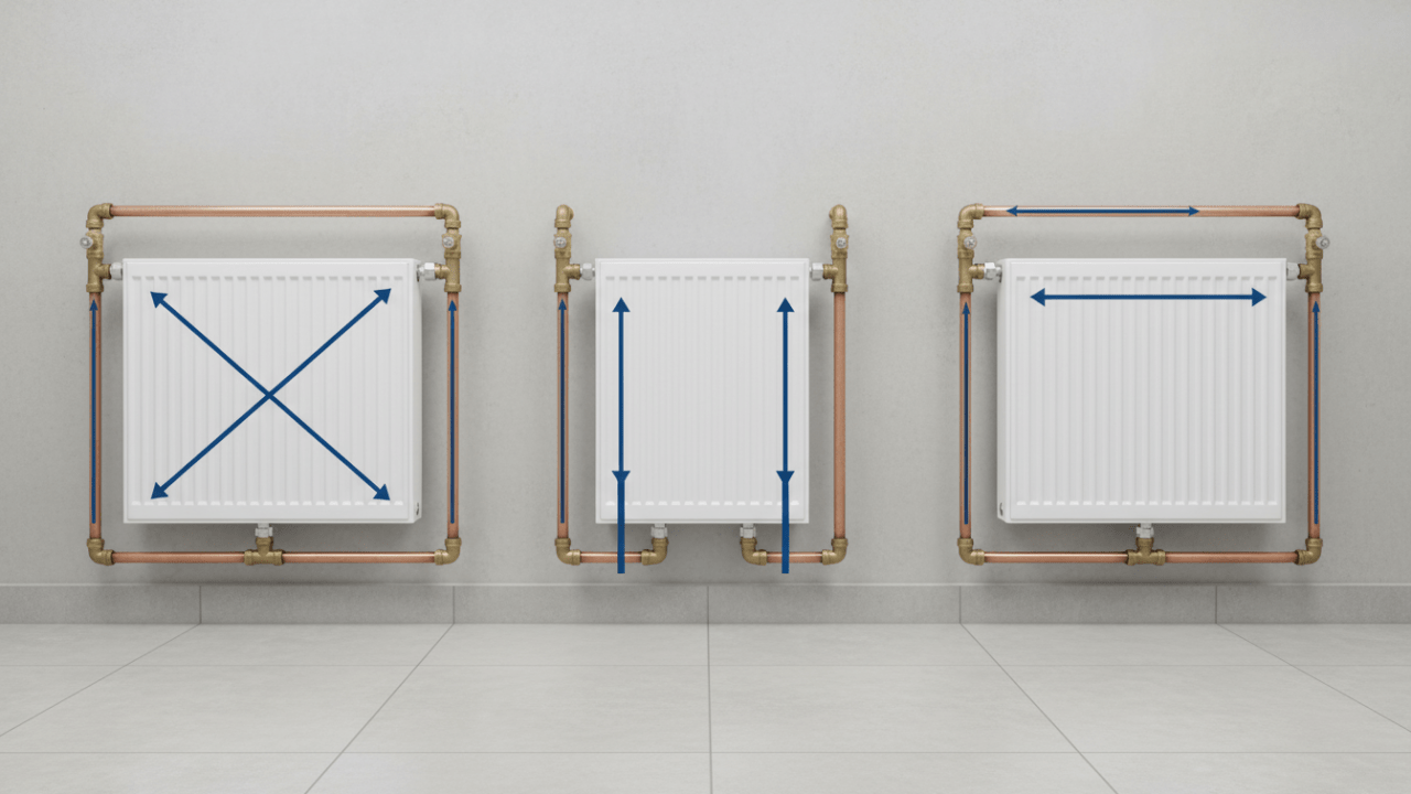 découvrez les différentes options de raccordement pour radiateur eau chaude : raccord croisé, bas ou haut, et choisissez la meilleure solution pour optimiser votre chauffage.