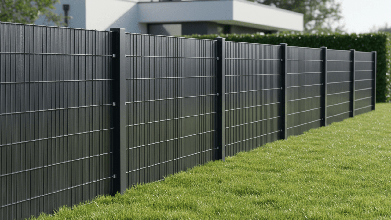 découvrez nos clôtures rigides avec occultant, alliant sécurité et intimité. consultez nos prix au mètre linéaire posé pour un aménagement extérieur durable et esthétique.