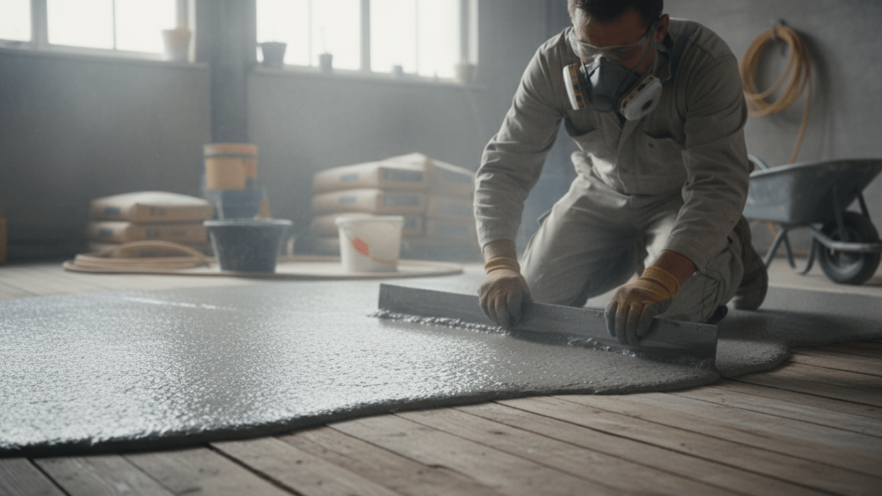découvrez la technique du ragréage fibré sur plancher bois pour éviter les fissures et garantir une surface lisse et durable avant la pose de votre revêtement.