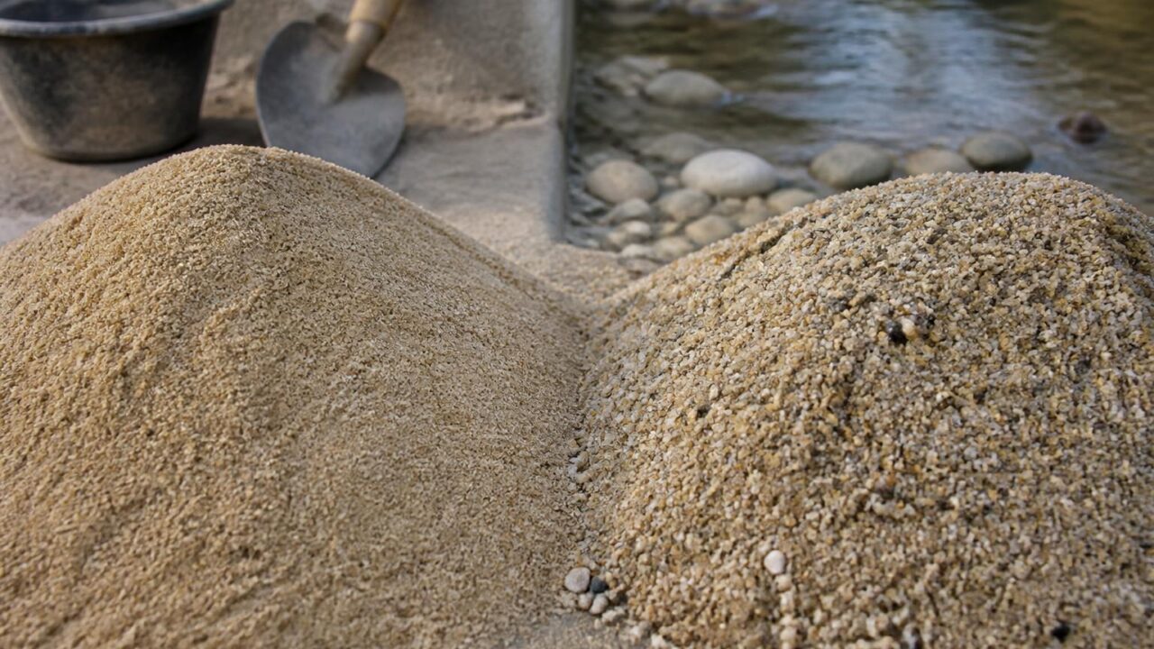 découvrez les différences essentielles entre le sable à maçonner et le sable de rivière pour choisir le matériau adapté à vos travaux de construction et de rénovation.