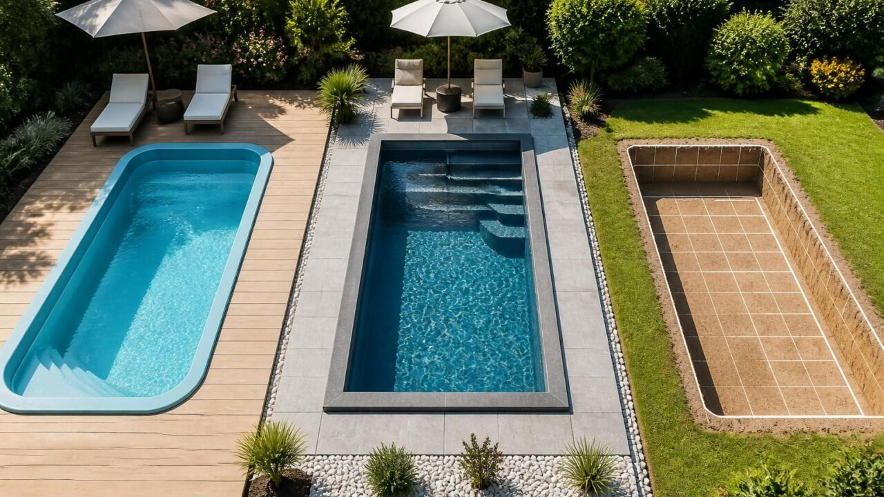 découvrez les prix 2026 des piscines enterrées : coque, béton et tarif au m² pour bien planifier votre projet de piscine.