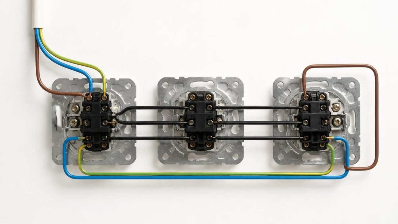 découvrez le schéma complet pour un va-et-vient avec 3 interrupteurs (permutateur) et maîtrisez l'installation électrique facilement.