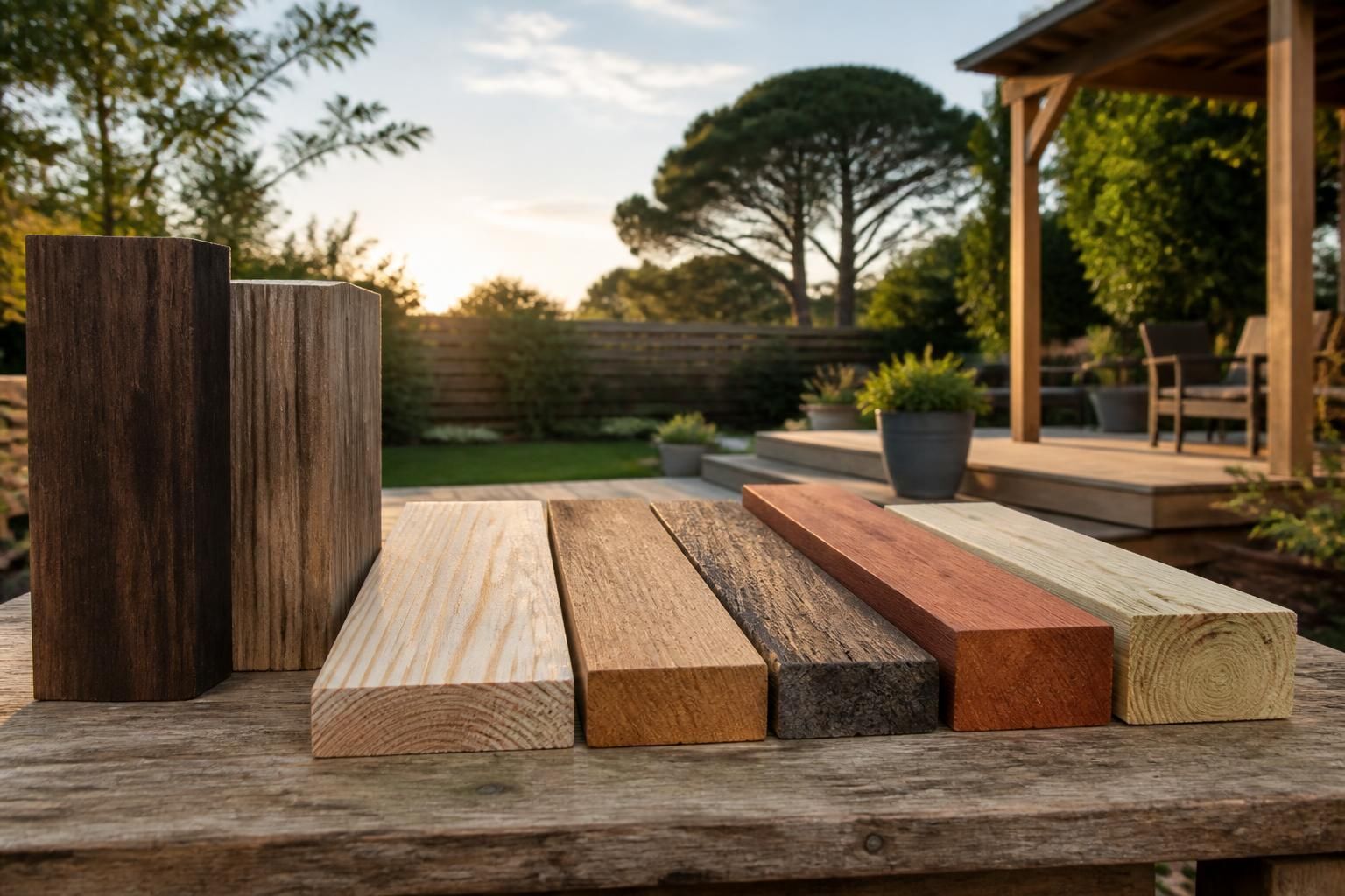 Découvrez quel bois choisir pour votre terrasse, pergola ou abri de jardin en 2026 grâce à notre guide complet. Conseils, types de bois et astuces pour un choix durable et esthétique.