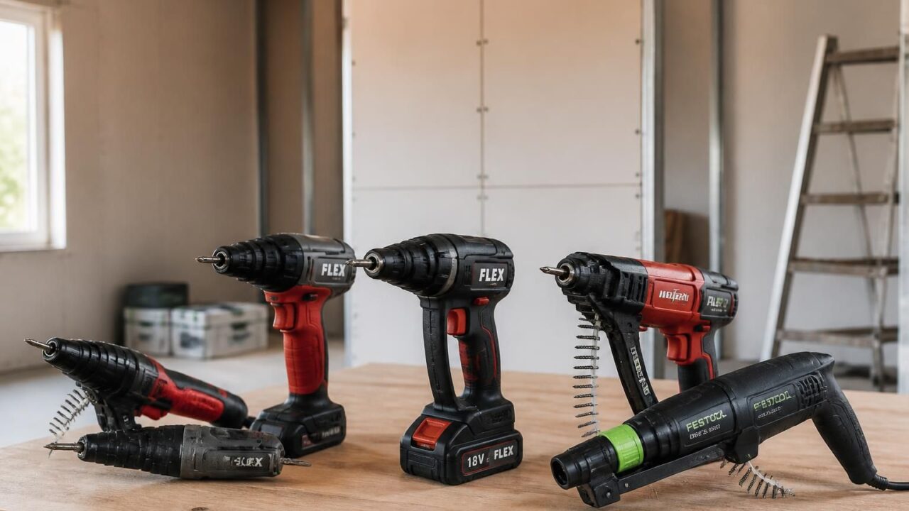 découvrez notre sélection des meilleures visseuses à placo avec fonction de vissage automatique pour un travail rapide et précis sur vos plaques de plâtre.
